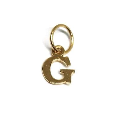 Imagem de Pingente em Ouro 18K Inicial mini - Elegancy Joias, G