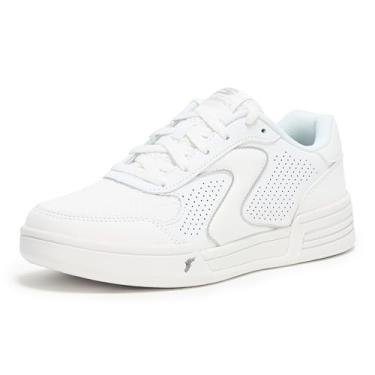 Imagem de Skechers Tênis feminino clássico Viper Court, Branco, 37