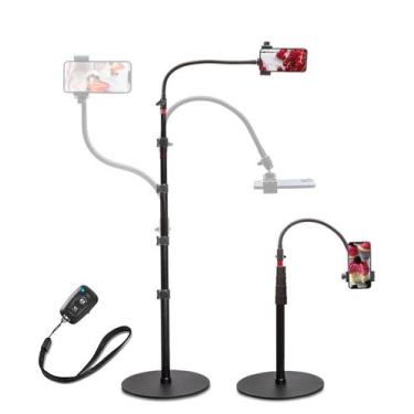 Imagem de Suporte de Piso para Celular Makerigh Gooseneck - Ajustável de 19 a 75