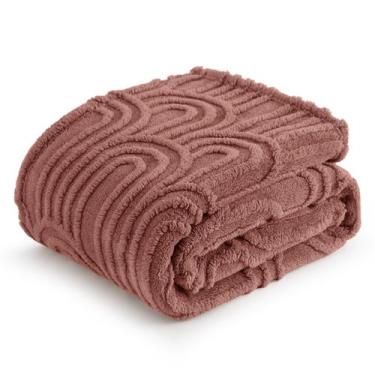 Imagem de Cobertor Leve Bedsure Rosa - Supermacio e Aconchegante para Mulheres