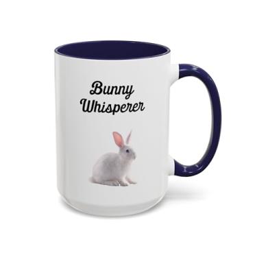 Imagem de Caneca de café com destaque de coelho fofo | Presente para amantes de animais, copo de cerâmica para o inverno, decoração de coelho, utensílios de cozinha exclusivos, animais de estimação