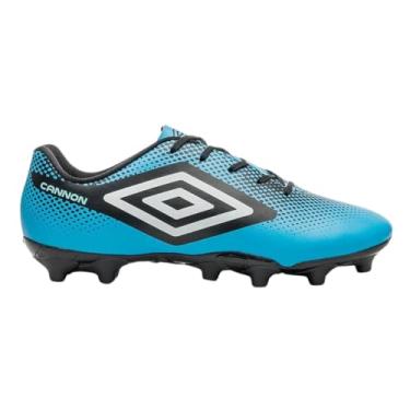 Imagem de Chuteira Campo Umbro Cannon,Azul/Preto/Branco,40