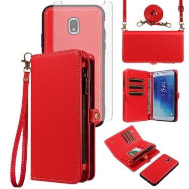 Imagem de Capa de telefone para Samsung Galaxy J7 2018 CSYBYW008 EUA vermelha