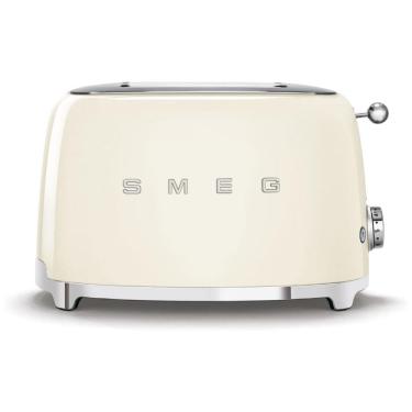Imagem de Torradeira, com 2 fatias, 850W, creme, 110v, SMEG TSF01CRUS, Creme