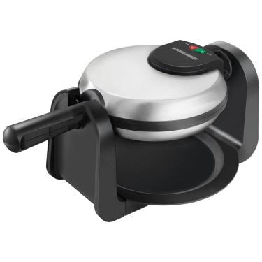 Imagem de Máquina de Waffle, Aço Inox, 800W, 110v, BLACKDECKER WM1404S, Prateado
