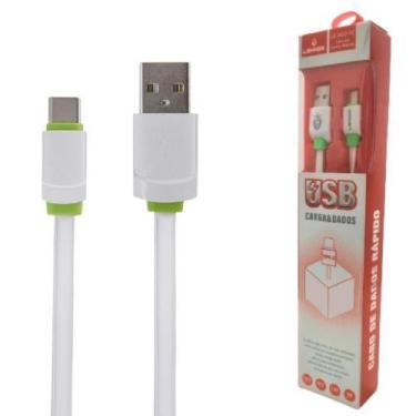 Imagem de Cabo Carregador TURBO Compatível com MOTOROLA EDGE 40 / USB C - LEHMOX