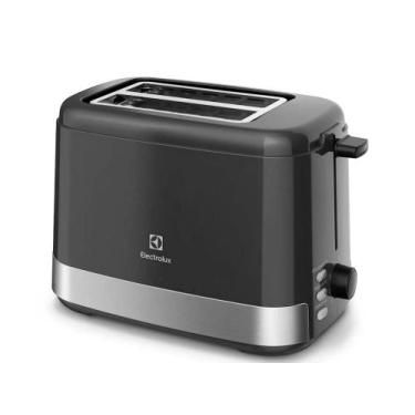 Imagem de Electrolux Efficient Ets 10 Torradeira Elétrica Inox Preta 110v, Grani