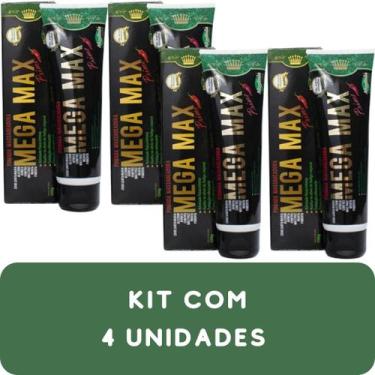 Imagem de Pomada Massageadora Alquimia MegaMax Bisnaga 150g Kit Promocional 4 Un