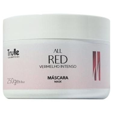 Imagem de Máscara Capilar All Red Vermelho Intenso Tonalizante Pigmentadora Profissional 250g