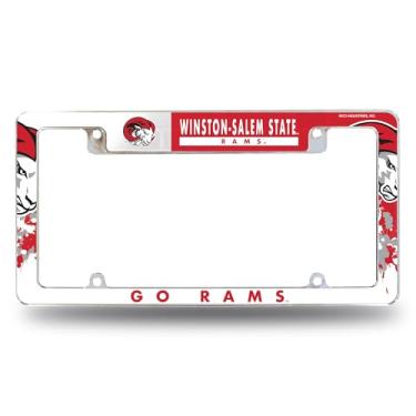 Imagem de Rico Industries NCAA Winston Salem State Rams Moldura cromada padrão