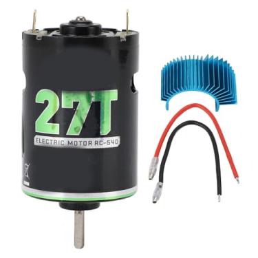Imagem de 540 Motor Elétrico Escovado, Motor RC Com Dissipador de Calor para 1/10 Carro de Escalada RC e Veículos Fora da Estrada (27t)