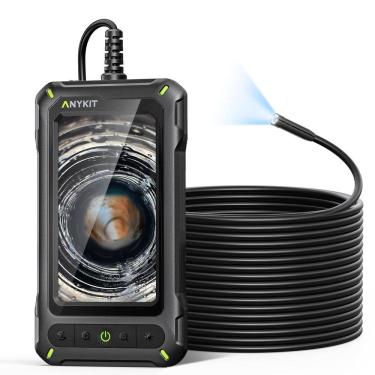Imagem de Câmera de endoscópio industrial Anykit Borescope 10m com luz
