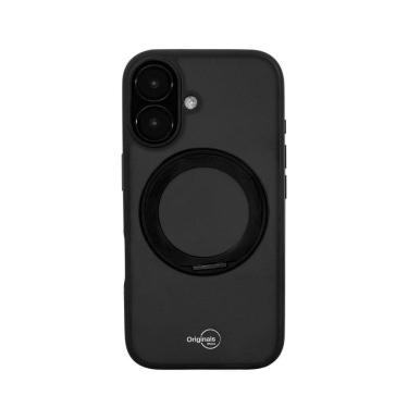 Imagem de Capa iPhone 16 Originais iPlace, Stand Preta