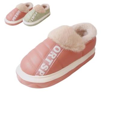 Imagem de Pantufa Chinelo de Inverno Adulto Chinelo de Quarto Sintético (Rosa, BR, Adulto, Numérico, 39)