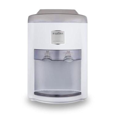 Imagem de Purificador de Água De Mesa e Parede Gelada e Quente Com Compressor Latina Xpa375 Titanium