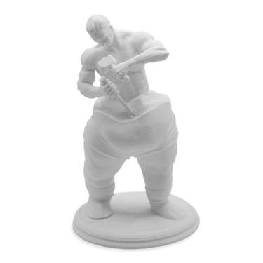 Imagem de Escultura Homem Esculpindo Seu Corpo - Self-Made Man - 3D Think BR, Br