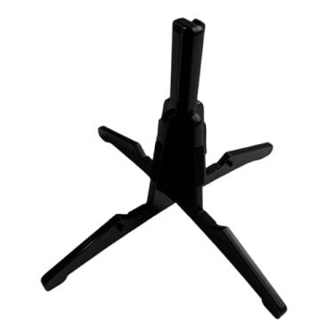 Imagem de Colaxi Suporte do suporte do clarinete portátil de exibição portátil para o oboé clarinete flauta , com Feld Pad
