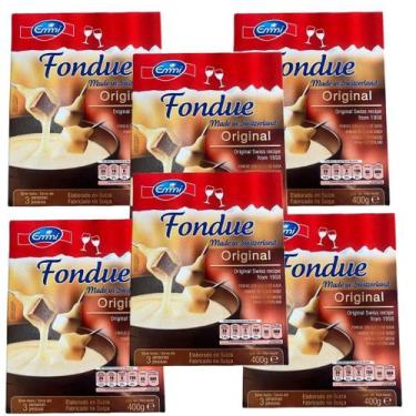 Imagem de Kit 6 Unidades Fondue Suiço Emmi Original 400g