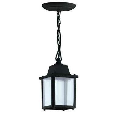 Imagem de Pendente Luminária Teto Colonial Vintage Preto E27 Interno Externo 110v 220v Dital 335