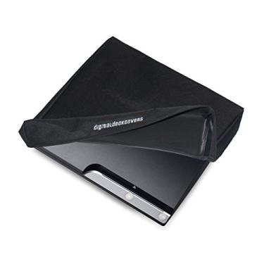 Imagem de Protetor de sistema de jogos para console Playstation 3 / PS3 / XBOX360 [antiestático, resistente à água, tecido premium, preto] DigitalDeckCovers
