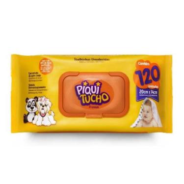 Imagem de Lenços Umedecidos 120 Unidades Piquitucho Premium