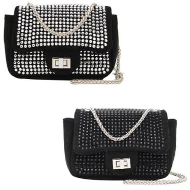 Imagem de bolsa de mão Bolsa de ombro Pequena/Nova De Diamantes Incrustados MARISA(aleatorio1)