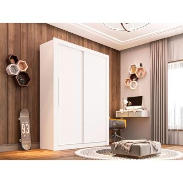 Imagem de Roupeiro Panamá Em Mdp Com 2 Portas E 2 Gavetas Sallêto Branco