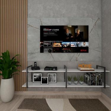 Imagem de Prateleira Sala Prateleira Industrial Prateleira Branca Prateleira Quarto Estante Infantil