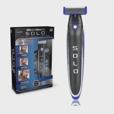 Imagem de Aparador De Barba Elétrico Recarregável Microtouch Solo