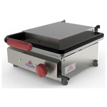 Imagem de Chapa Sanduicheira Simples A Gás Progás Inox Com Prensa Pr-350gn