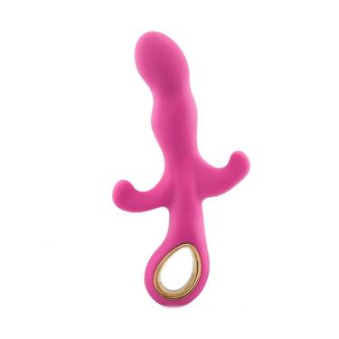 Imagem de Vibrador De Luxo Recarregável Tripla Estimulação - Entice Pink Emily - Rosa