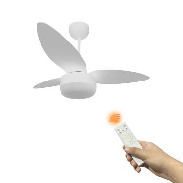 Imagem de Ventilador Teto Zonda Inverter Para 2 Lâmpadas + Controle Voltagem: Bivolt