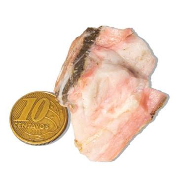 Imagem de 01 Opala Rosa Natural Pedra Bruta 30 a 60mm 25 a 50g - CristaisdeCurve