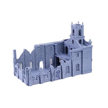 Imagem de 3DEGOS Ruined Caribbean Church DND Terrain 28 mm para Dungeons and Dragons, D&D, Pathfinder, Warhammer 40k, RPG, Miniaturas, Age of Sigmar, Tabletop, D e D, Dungeons and Dragons Gifts