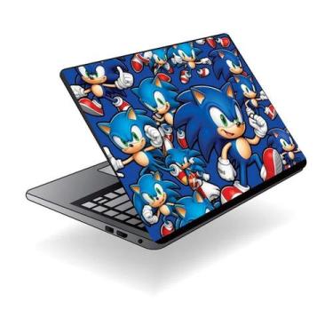 Imagem de Adesivo Para Notebook Sonic - Lojinha Da Luc