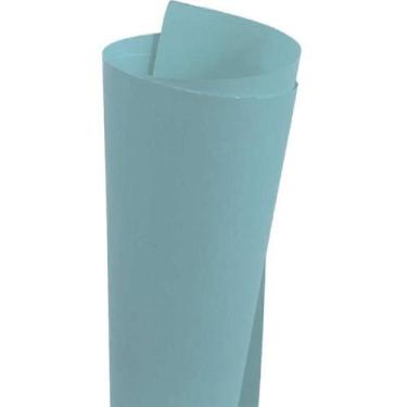 Imagem de Papel cartolina dupla face color set 47,5x66cm azul bebe romitec