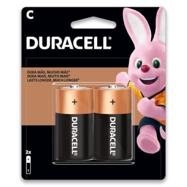 Imagem de Duracell Pilha Alcalina C Média Duracell Com 2 Unidades