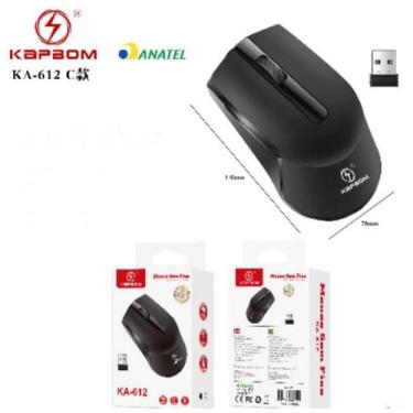 Imagem de Mouse sem fio de 1600 DPIcom conexão 2.4GHz Para Notebooks, Desktops e