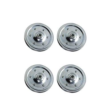 Imagem de Peças de porta de garagem Polia de polia de polia de 10 cm - Polia de polia de polia de porta de garagem 4 polegadas Polia de polia de polia de porta de garagem resistente de 10 polegadas Polia de