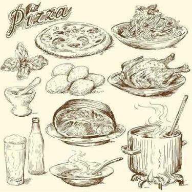 Imagem de Papel de Parede Adesivo Cozinha 253214784 0,58x3,00M - Adesivo BR