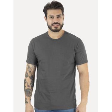 Imagem de Camiseta John John Masculina Rubber Key Light Transfer Cinza Escuro, L
