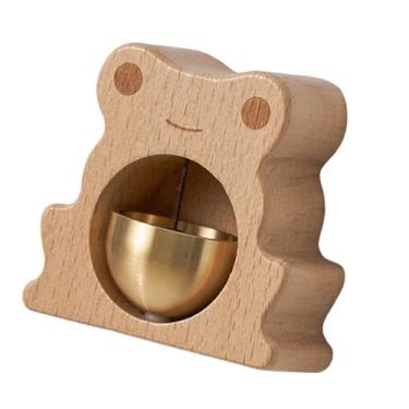 Imagem de XLWLLNJ Campainha de entrada para lojistas, presente de inauguração de casa, desenho animado, som claro, ornamento, sino de vento para guarda-roupa, Sapo