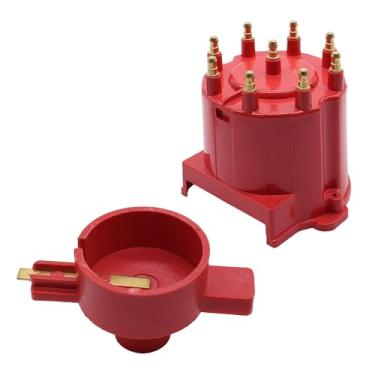 Imagem de OXCANO 8406 Kit de tampa e rotor de ignição de carro bobina externa compatível com Dodge B150 B1500 B250 B2500 B350 B3500 D150 Pickup D250 Pickup D350 Dakota Durango, Jeep Grand Cherokee