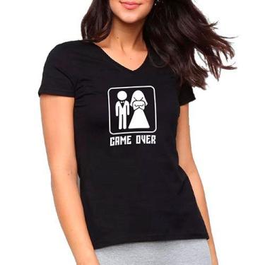 Imagem de Baby Look Game Over - Original Uniformes, P, Preto, Feminino