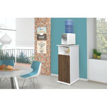 Imagem de Balcão Branco/Canela - Siena - moveis amelia