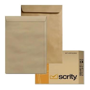 Imagem de Envelope Nº 32 Kraft Pardo 229x324mm - 250 Unidades  Scrity - Scrity-r
