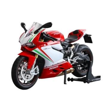 Imagem de Motocicleta De Brinquedo Em Miniatura De Liga Metálica Diecast 1/12 Pa