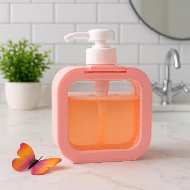 Imagem de Saboneteira Dispenser Sabonete Liquido 300ml Loção Creme - Novo Século