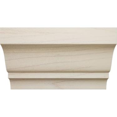 Imagem de 1 13/40.6 cm P x 15 cm C x 6 cm A WM52 Americraft Solid Hardwood Stain Grade MiterLink Crown Molding Coupler, Maple (Matches Moulding MLDW01X03WM52MA)
