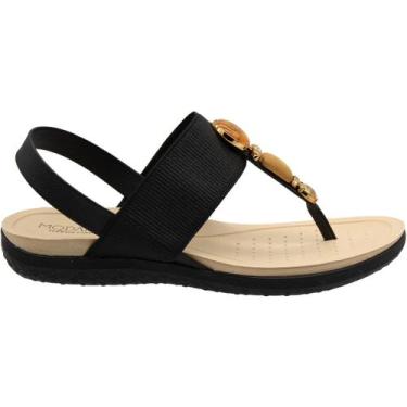 Imagem de Sandália Modare Ultra conforto Tira Elástica com Adorno em Pedra Femin